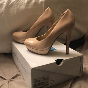 Nude Platform Heels